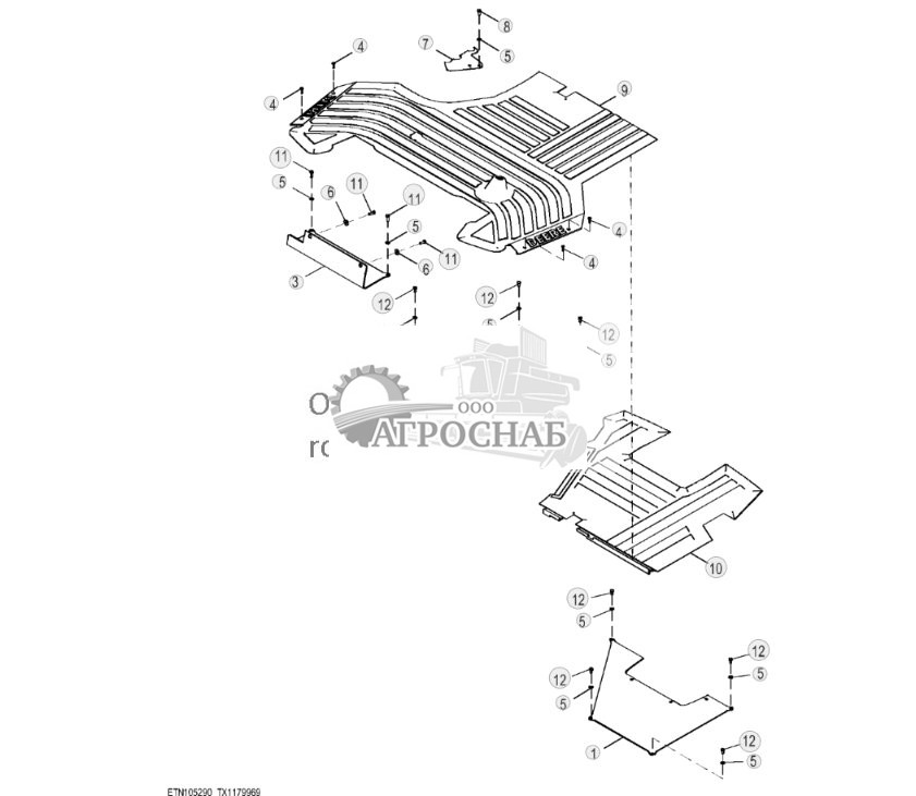 Напольные крышки и коврики, кабина с ручными органами управления - ST817407 345.jpg